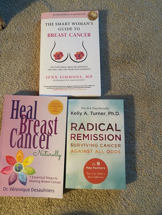 Other - 3 book bundle breast cancer all excellent condition still